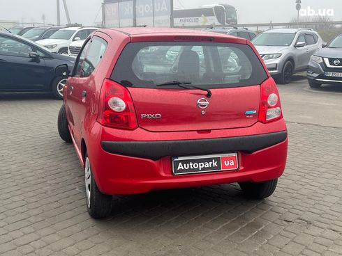 Nissan Pixo 2009 красный - фото 8
