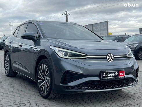 Volkswagen ID.4 GTX 2021 серый - фото 3
