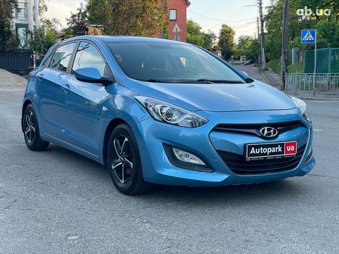Hyundai i30 2013 синий - фото 3