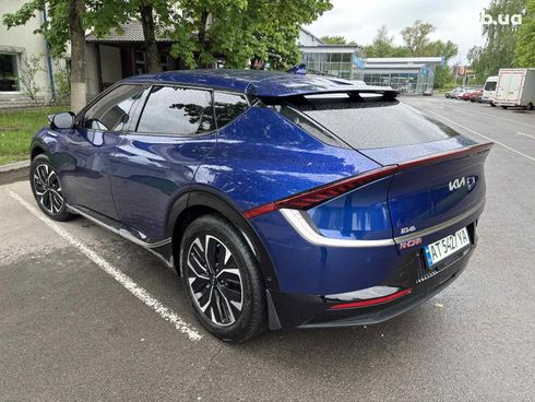 Kia EV6 2022 синий - фото 17
