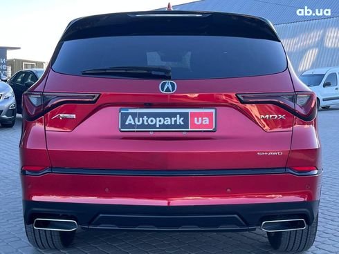 Acura MDX 2023 красный - фото 9
