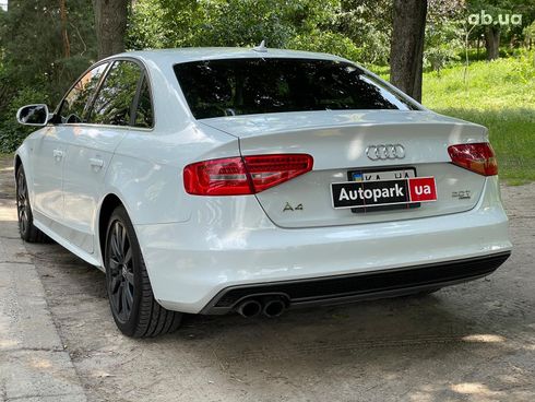 Audi A4 2014 белый - фото 12
