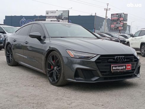 Audi A7 2019 серый - фото 3