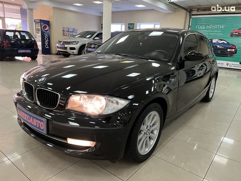 BMW 1 серия 2007 черный - фото 16