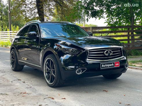Infiniti QX70 2014 черный - фото 3