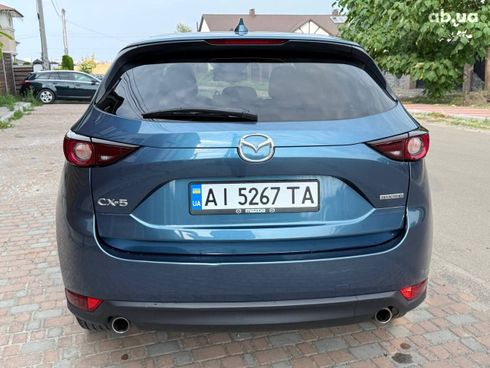 Mazda CX-5 2021 голубой - фото 18