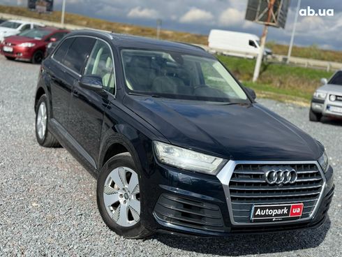 Audi Q7 2016 синий - фото 4