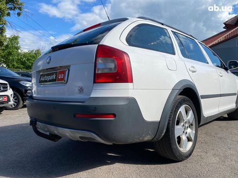 Skoda octavia a5 combi scout 2010 белый - фото 21