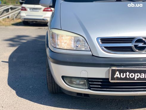 Opel Zafira 2003 серый - фото 10