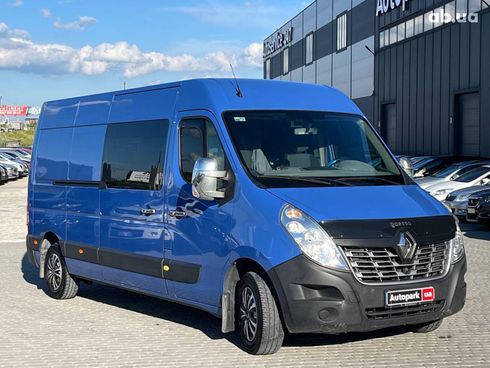 Renault Master 2017 синий - фото 4