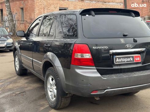 Kia Sorento 2007 черный - фото 8