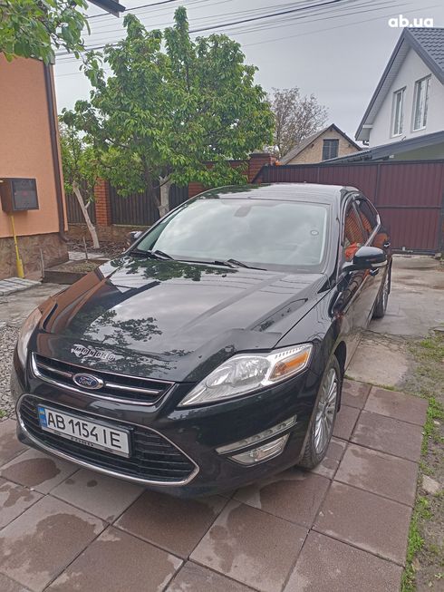 Ford Mondeo 2012 черный - фото 2