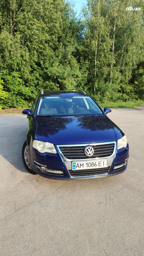 Volkswagen Passat 2008 синий - фото 20
