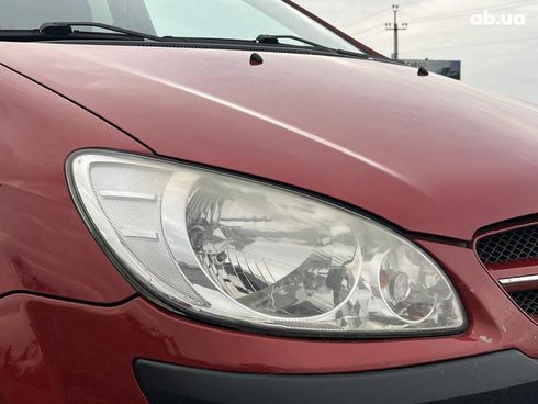 Hyundai Getz 2007 красный - фото 26