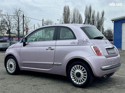 Fiat 500 2013 фиолетовый - фото 6