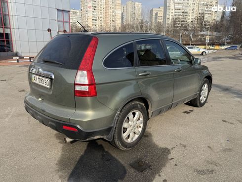 Honda CR-V 2008 зеленый - фото 4