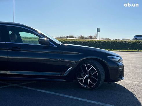 BMW 5 серия 2020 синий - фото 11