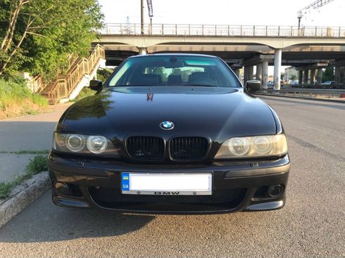 BMW 5 серия 1999 черный - фото 8