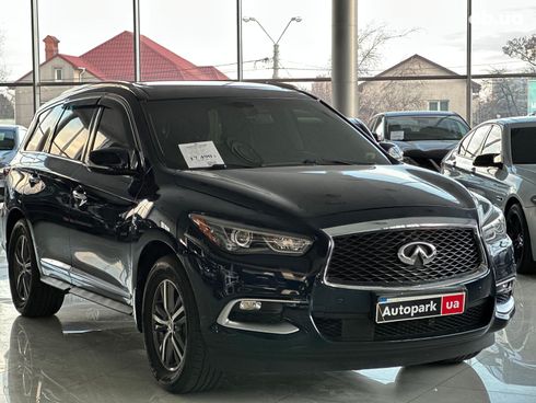 Infiniti QX60 2016 синий - фото 3