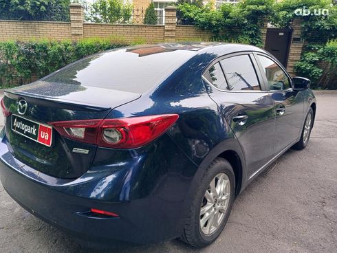 Mazda 3 2015 синий - фото 5