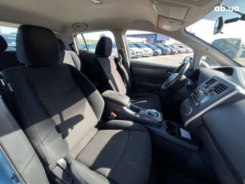 Nissan Leaf 2014 синий - фото 13