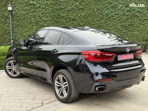 BMW X6 2018 синий - фото 13