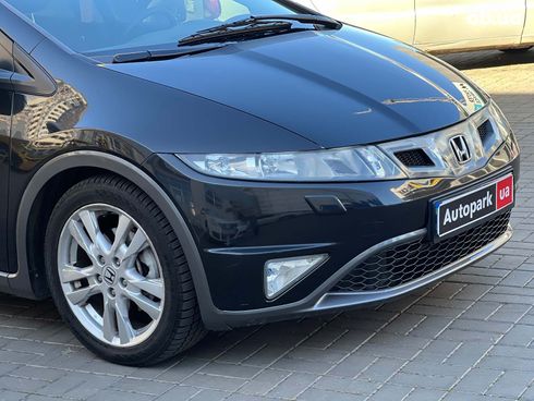 Honda Civic 2008 черный - фото 4