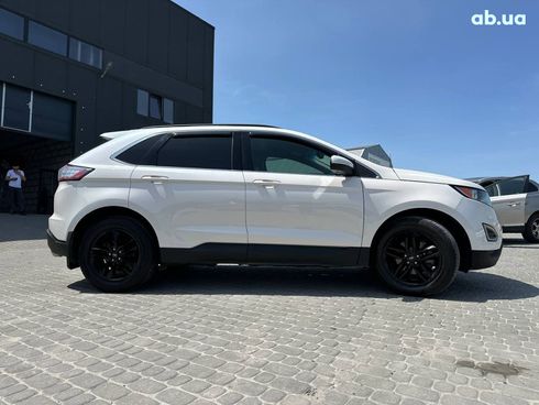 Ford Edge 2018 белый - фото 11