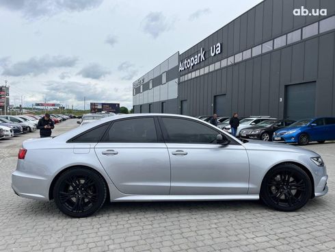 Audi A6 2015 серый - фото 11