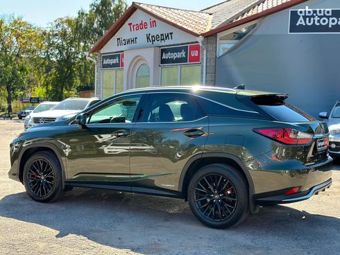Lexus rx 450 h 2019 зеленый - фото 13