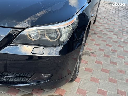 BMW 5 серия 2008 черный - фото 8
