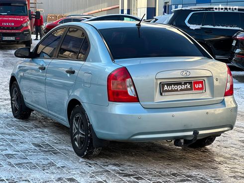 Hyundai Accent 2008 серый - фото 6