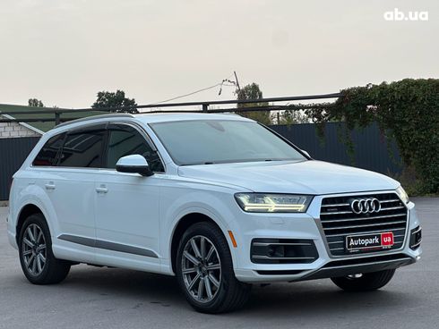 Audi Q7 2017 белый - фото 7