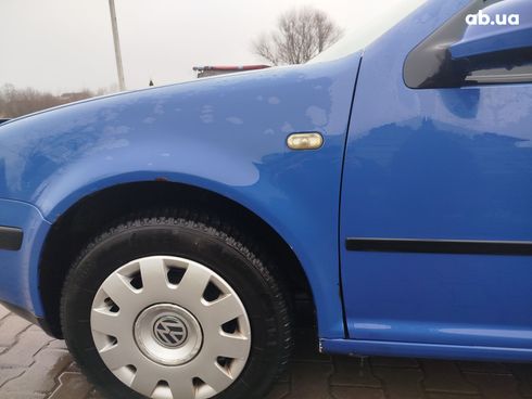 Volkswagen Golf 2001 синий - фото 3