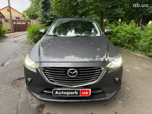 Mazda CX-3 2016 серый - фото 2