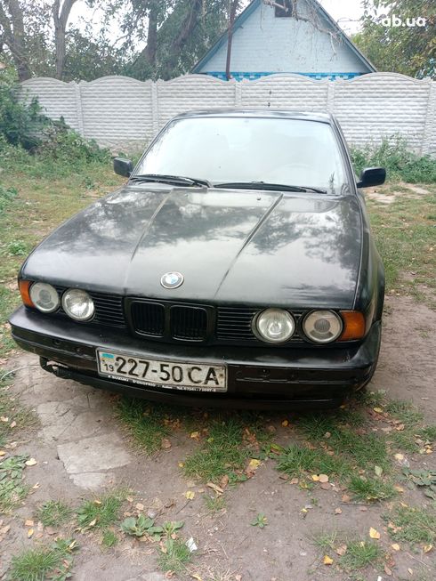 BMW 5 серия 1988 черный - фото 10