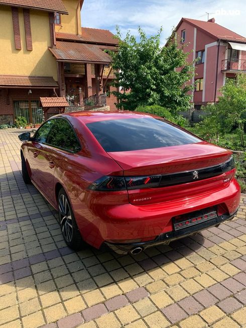 Peugeot 508 2019 красный - фото 12