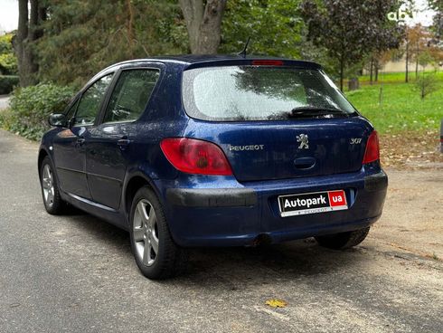 Peugeot 307 2001 синий - фото 7