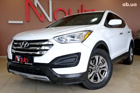 Hyundai Santa Fe 2015 белый - фото 3