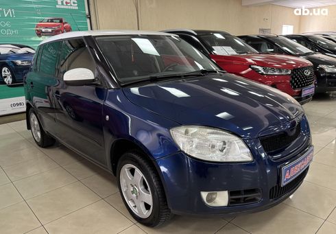 Skoda Fabia 2008 синий - фото 8