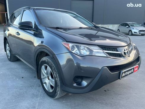 Toyota RAV4 2015 серый - фото 3