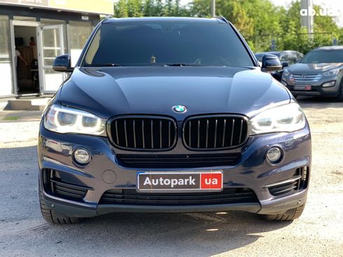 BMW X5 2014 синий - фото 2