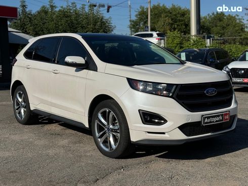 Ford Edge 2018 белый - фото 13