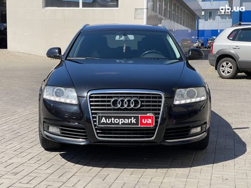 Audi A6 2009 черный - фото 2