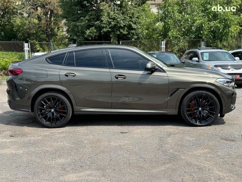 BMW X6 2022 зеленый - фото 8