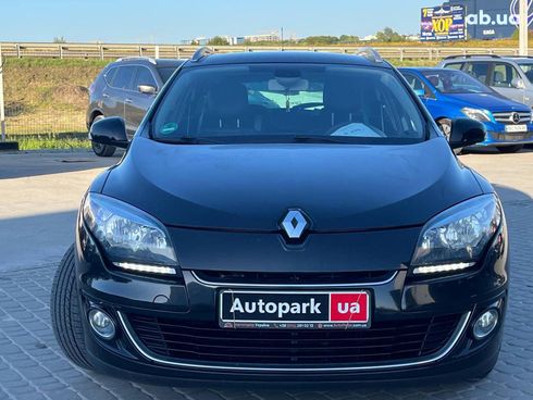 Renault Megane 2013 черный - фото 2