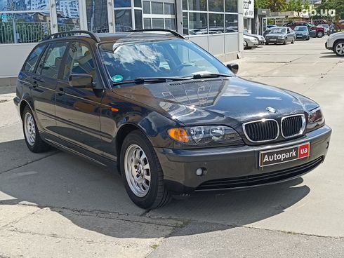 BMW 3 серия 2002 черный - фото 11