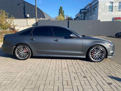 Audi A6 2016 серый - фото 14