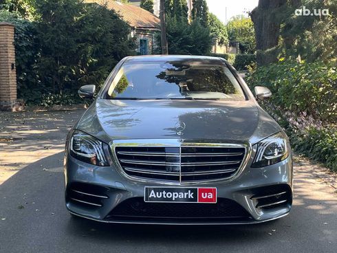 Mercedes-Benz S-Класс 2018 серый - фото 2