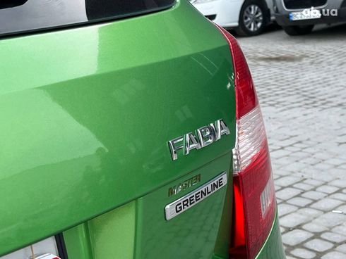 Skoda Fabia 2013 зеленый - фото 28